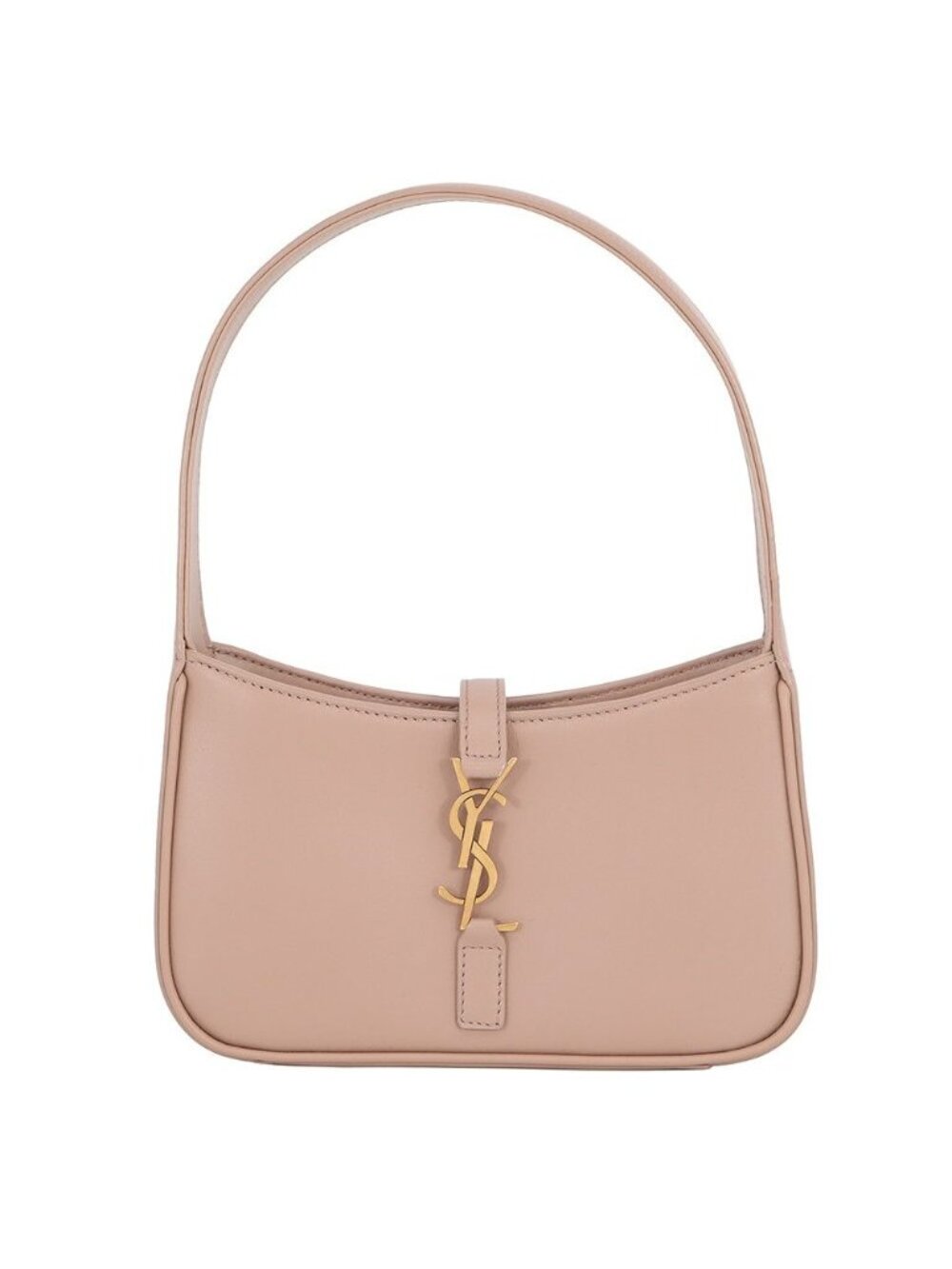 Saint Laurent Paris Handbag le 5 a 7 Mini Hobo Leather